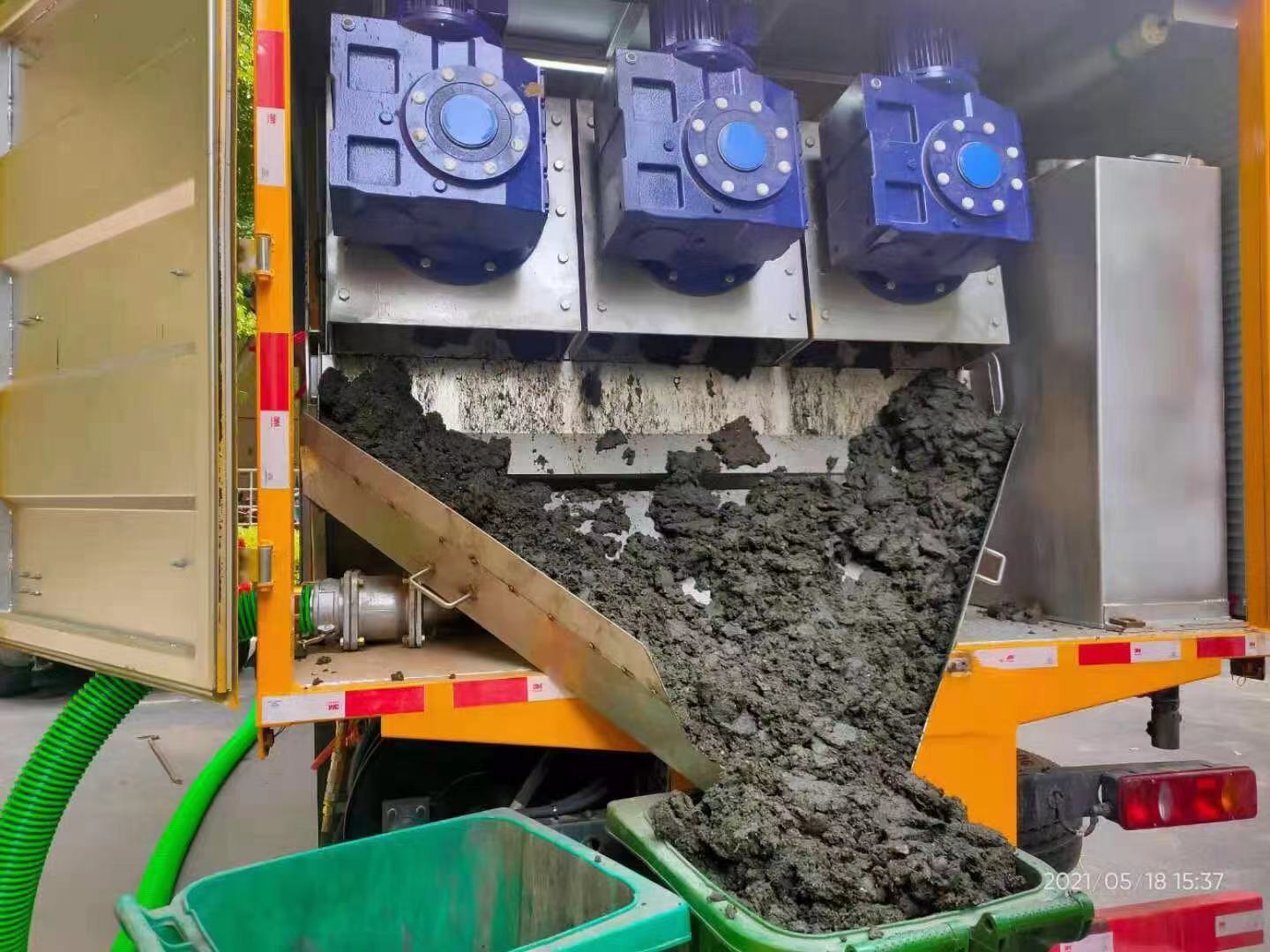 安平化粪池清掏城市维护站-泥浆净化干湿分离处理